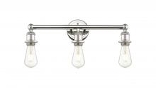 Innovations Lighting 616-3W-PN - Edison - 3 Light - 20 inch - Polished Nickel - Bath Vanity Light