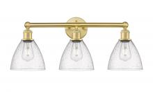 Innovations Lighting 616-3W-SG-GBD-754 - Bristol - 3 Light - 26 inch - Satin Gold - Bath Vanity Light