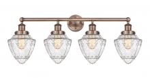 Innovations Lighting 616-4W-AC-G664-7 - Bullet - 4 Light - 33 inch - Antique Copper - Bath Vanity Light