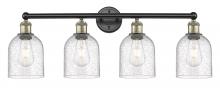 Innovations Lighting 616-4W-BAB-G558-6SDY - Bella - 4 Light - 33 inch - Black Antique Brass - Bath Vanity Light