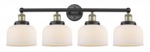 Innovations Lighting 616-4W-BAB-G71 - Bell - 4 Light - 35 inch - Black Antique Brass - Bath Vanity Light