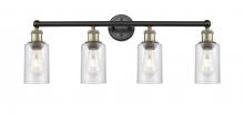 Innovations Lighting 616-4W-BAB-G804 - Clymer - 4 Light - 31 inch - Black Antique Brass - Bath Vanity Light