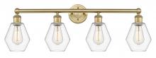 Innovations Lighting 616-4W-BB-G652-6 - Cindyrella - 4 Light - 33 inch - Brushed Brass - Bath Vanity Light