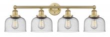 Innovations Lighting 616-4W-BB-G74 - Bell - 4 Light - 35 inch - Brushed Brass - Bath Vanity Light
