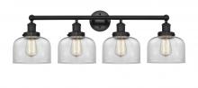 Innovations Lighting 616-4W-BK-G72 - Bell - 4 Light - 35 inch - Matte Black - Bath Vanity Light