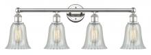  616-4W-PN-G2811 - Hanover - 4 Light - 33 inch - Polished Nickel - Bath Vanity Light