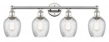 Innovations Lighting 616-4W-PN-G292 - Salina - 4 Light - 33 inch - Polished Nickel - Bath Vanity Light