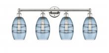 Innovations Lighting 616-4W-PN-G557-6BL - Vaz - 4 Light - 33 inch - Polished Nickel - Bath Vanity Light