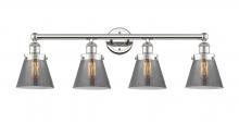 Innovations Lighting 616-4W-PN-G63 - Cone - 4 Light - 33 inch - Polished Nickel - Bath Vanity Light