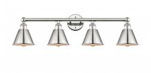 Innovations Lighting 616-4W-PN-M8-PN - Smithfield - 4 Light - 34 inch - Polished Nickel - Bath Vanity Light