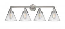 Innovations Lighting 616-4W-SN-G42 - Cone - 4 Light - 35 inch - Brushed Satin Nickel - Bath Vanity Light