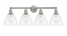 Innovations Lighting 616-4W-SN-GBD-752 - Bristol - 4 Light - 35 inch - Brushed Satin Nickel - Bath Vanity Light