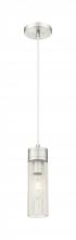 Innovations Lighting 617-1P-SN-G617-8SCL - Boreas - 1 Light - 3 inch - Satin Nickel - Cord Hung - Mini Pendant