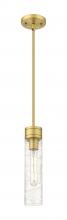 Innovations Lighting 617-1S-BB-G617-11DE - Boreas - 1 Light - 3 inch - Brushed Brass - Stem Hung - Mini Pendant