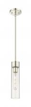 Innovations Lighting 617-1S-PN-G617-11CL - Boreas - 1 Light - 3 inch - Polished Nickel - Stem Hung - Mini Pendant