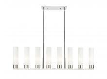 Innovations Lighting 617-8I-PN-G617-11SWH - Boreas - 6 Light - 48 inch - Polished Nickel - Linear Pendant