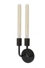  622-2W-BK - Karima - 2 Light - 5 inch - Matte Black - Sconce