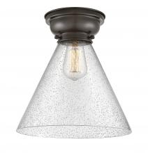 Innovations Lighting 623-1F-OB-G44-L - Cone - 1 Light - 12 inch - Oil Rubbed Bronze - Flush Mount