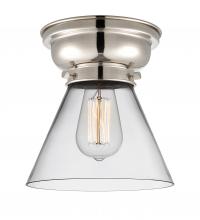 Innovations Lighting 623-1F-PN-G42 - Cone - 1 Light - 8 inch - Polished Nickel - Flush Mount