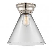 Innovations Lighting 623-1F-PN-G42-L - Cone - 1 Light - 12 inch - Polished Nickel - Flush Mount