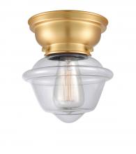 Innovations Lighting 623-1F-SG-G532 - Oxford - 1 Light - 8 inch - Satin Gold - Flush Mount