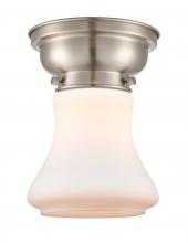 Innovations Lighting 623-1F-SN-G191 - Bellmont - 1 Light - 6 inch - Brushed Satin Nickel - Flush Mount