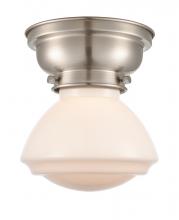 Innovations Lighting 623-1F-SN-G321 - Olean - 1 Light - 7 inch - Brushed Satin Nickel - Flush Mount