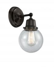 Innovations Lighting 623-1W-BK-G204-6 - Beacon - 1 Light - 6 inch - Matte Black - Sconce