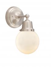 Innovations Lighting 623-1W-SN-G201-6 - Beacon - 1 Light - 6 inch - Brushed Satin Nickel - Sconce