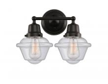 Innovations Lighting 623-2W-BK-G534 - Oxford - 2 Light - 16 inch - Matte Black - Bath Vanity Light