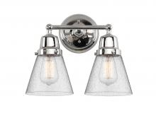 Innovations Lighting 623-2W-PC-G64 - Cone - 2 Light - 14 inch - Polished Chrome - Bath Vanity Light