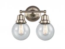 Innovations Lighting 623-2W-SN-G204-6 - Beacon - 2 Light - 14 inch - Brushed Satin Nickel - Bath Vanity Light