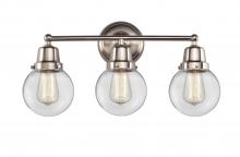 Innovations Lighting 623-3W-SN-G202-6 - Beacon - 3 Light - 22 inch - Brushed Satin Nickel - Bath Vanity Light