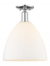 Innovations Lighting 716-1C-PC-GBD-121 - Bristol - 1 Light - 12 inch - Polished Chrome - Semi-Flush Mount