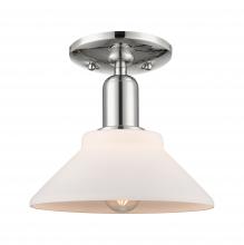 Innovations Lighting 716-1C-PN-G131 - Orwell - 1 Light - 8 inch - Polished Nickel - Semi-Flush Mount