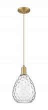 Innovations Lighting 716-1P-BB-G372 - Waverly - 1 Light - 8 inch - Brushed Brass - Cord hung - Mini Pendant