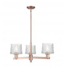 Innovations Lighting 716-3CR-AC-G402 - Niagara - 3 Light - 28 inch - Antique Copper - Stem hung - Pendant
