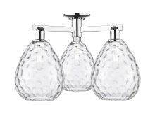 Innovations Lighting 716-3F-PC-G372 - Waverly - 3 Light - 26 inch - Polished Chrome - Semi-Flush Mount