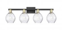 Innovations Lighting 716-4W-BAB-G362 - Waverly - 4 Light - 33 inch - Black Antique Brass - Bath Vanity Light