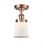 Innovations Lighting 916-1C-AC-G181S - Canton - 1 Light - 6 inch - Antique Copper - Semi-Flush Mount