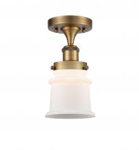 Innovations Lighting 916-1C-BB-G181S - Canton - 1 Light - 6 inch - Brushed Brass - Semi-Flush Mount