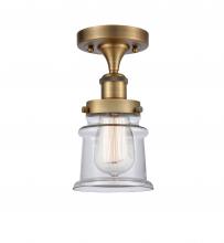 Innovations Lighting 916-1C-BB-G182S - Canton - 1 Light - 6 inch - Brushed Brass - Semi-Flush Mount