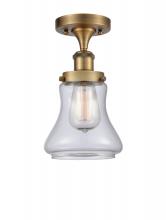 Innovations Lighting 916-1C-BB-G192 - Bellmont - 1 Light - 6 inch - Brushed Brass - Semi-Flush Mount