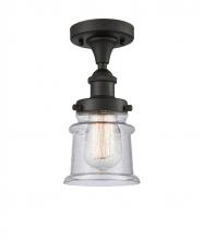 Innovations Lighting 916-1C-OB-G184S - Canton - 1 Light - 6 inch - Oil Rubbed Bronze - Semi-Flush Mount