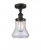 Innovations Lighting 916-1C-OB-G192 - Bellmont - 1 Light - 6 inch - Oil Rubbed Bronze - Semi-Flush Mount