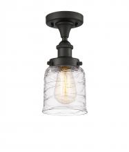 Innovations Lighting 916-1C-OB-G513 - Bell - 1 Light - 5 inch - Oil Rubbed Bronze - Semi-Flush Mount
