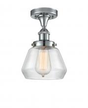 Innovations Lighting 916-1C-PC-G172 - Fulton - 1 Light - 6 inch - Polished Chrome - Semi-Flush Mount