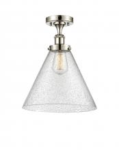 Innovations Lighting 916-1C-PN-G44-L - Cone - 1 Light - 12 inch - Polished Nickel - Semi-Flush Mount