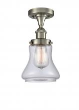 Innovations Lighting 916-1C-SN-G192 - Bellmont - 1 Light - 6 inch - Brushed Satin Nickel - Flush Mount