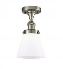 Innovations Lighting 916-1C-SN-G61 - Cone - 1 Light - 6 inch - Brushed Satin Nickel - Flush Mount